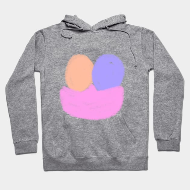 Colorful watercolor art minimal Hoodie by Simplecooldesignss